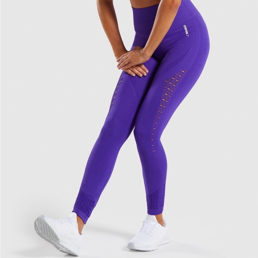 Gymshark Energy+ Seamless laser-cut high-rise leggings